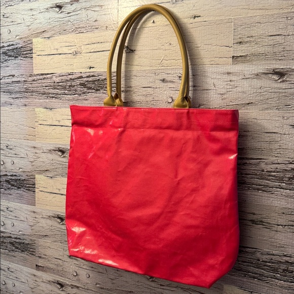 Victoria's Secret Make Me An Angel Vinyl Pink Weekender Tote Bag - Picture 7 of 10